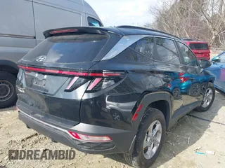2023 Hyundai Tucson SEL with VIN 5NMJB3AE7PH254423, listed as a IAAI auction lot 41508775 with 39,000 mi miles. Bid and sale history available at carsss.com. Image 4.