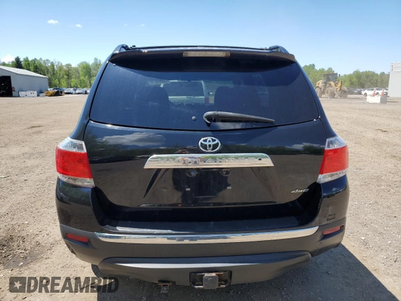 2012 Toyota Highlander Limited with VIN 5TDDK3EH6CS108586, listed as a Copart auction lot 58591815 with 290,496 mi miles and Clean title. Bid and sale history available at DreamBid. Image 6.