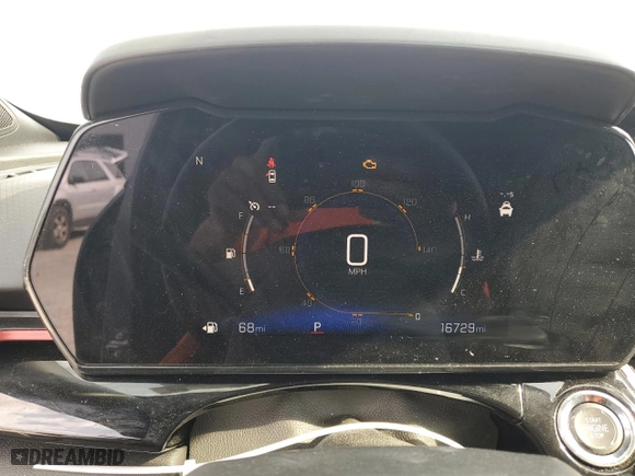 2025 Chevrolet Trax 2RS with VIN KL77LJEP4SC112381, listed as a Copart auction lot 49996905 with 16,729 mi miles and Salvage Title. Bid and sale history available at carsss.com. Image 9.