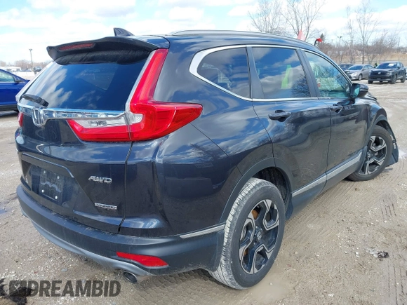2019 Honda CR-V Touring with VIN 2HKRW2H94KH636320, listed as a IAAI auction lot 41838844 with 37,412 mi miles. Bid and sale history available at carsss.com. Image 4.