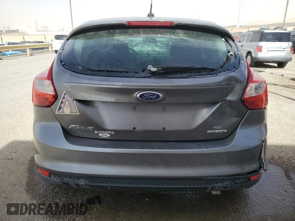 2014 Ford Focus SE with VIN 1FADP3K27EL123755, listed as a Copart auction lot 46422215 with 186,183 mi miles and Salvage Title. Bid and sale history available at carsss.com. Image 6.