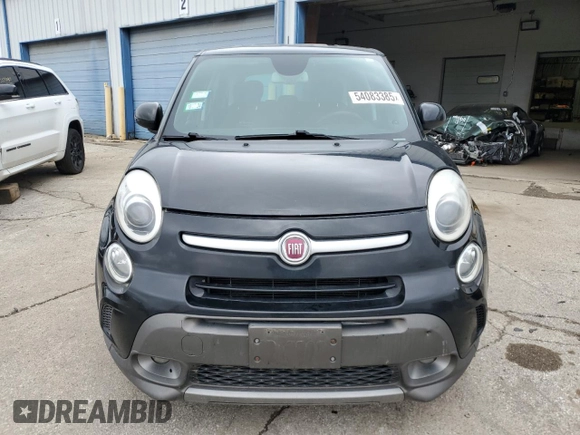 2016 FIAT 500L Trekking with VIN ZFBCFADHXGZ037485, listed as a Copart auction lot 54083385 with 95,678 mi miles and Clean Title. Bid and sale history available at carsss.com. Image 5.