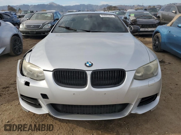 2011 BMW 3 Series 335is with VIN WBAKG1C50BE599440, listed as a Copart auction lot 83095394 with 114,470 mi miles and Salvage Title. Bid and sale history available at carsss.com. Image 5.