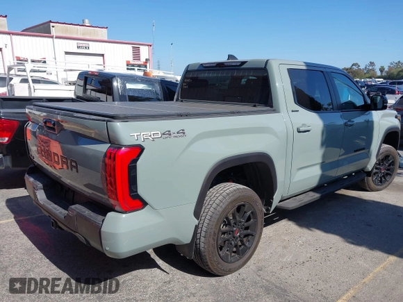 2024 Toyota Tundra Limited with VIN 5TFWA5DB1RX161817, listed as a IAAI auction lot 42294080 with 14,234 mi miles and . Bid and sale history available at DreamBid. Image 4.