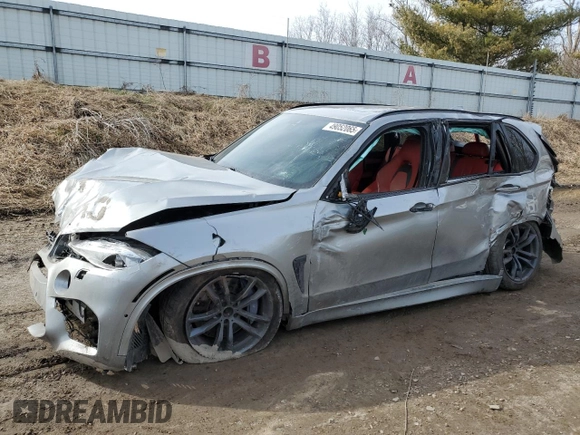 2015 BMW X5 M z VIN 5YMKT6C55F0C89017, wystawiony jako Copart lot #49052065 z przebiegiem 125 287 mil mil oraz Czysty tytuł • Clean title. Historia ofert i sprzedaży dostępna na DreamBid. Obrazek 1.