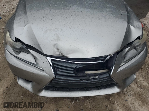 2014 Lexus IS 250 with VIN JTHBF1D25E5004997, listed as a Copart auction lot 57609535 with 100,597 mi miles and Salvage title. Bid and sale history available at DreamBid. Image 11.