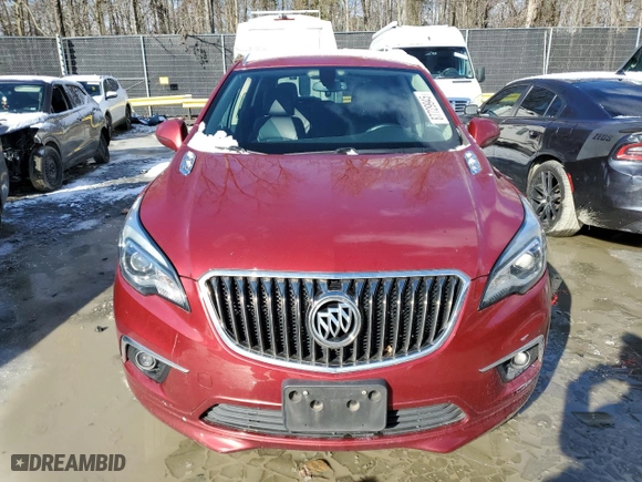 2017 Buick Envision Essence with VIN LRBFXBSA3HD009026, listed as a Copart auction lot 87729945 with 117,207 mi miles and Salvage Title. Bid and sale history available at carsss.com. Image 5.