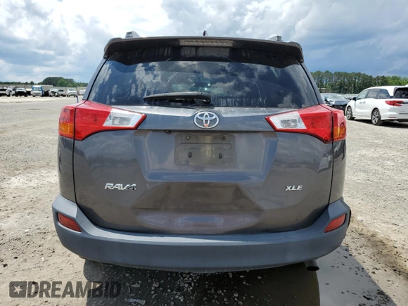 2013 Toyota RAV4 XLE with VIN 2T3WFREV2DW071395, listed as a Copart auction lot 56493445 with 233,115 mi miles and Salvage title. Bid and sale history available at DreamBid. Image 6.
