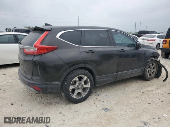 2017 Honda CR-V EX-L with VIN 2HKRW1H89HH510870, listed as a Copart auction lot 51213155 with 74,828 mi miles and Salvage Title. Bid and sale history available at DreamBid. Image 3.