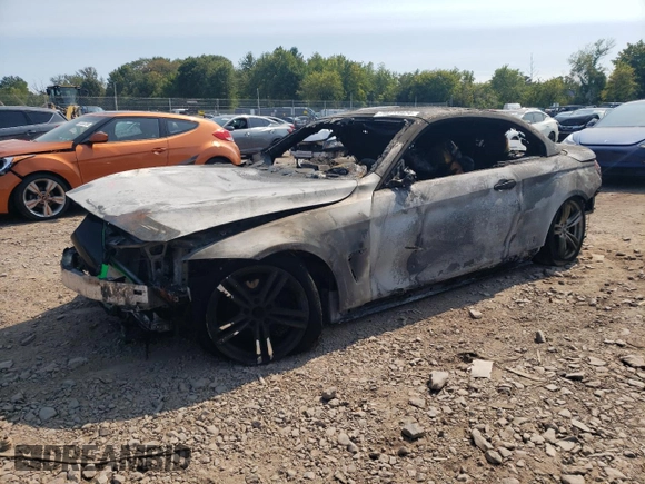 2017 BMW 4 Series 430i xDrive z VIN WBA4U9C51H5D44033, wystawiony jako Copart lot #70213924 z przebiegiem Nie podano mil oraz Szkoda całkowita • Salvage title. Historia ofert i sprzedaży dostępna na DreamBid. Obrazek 1.