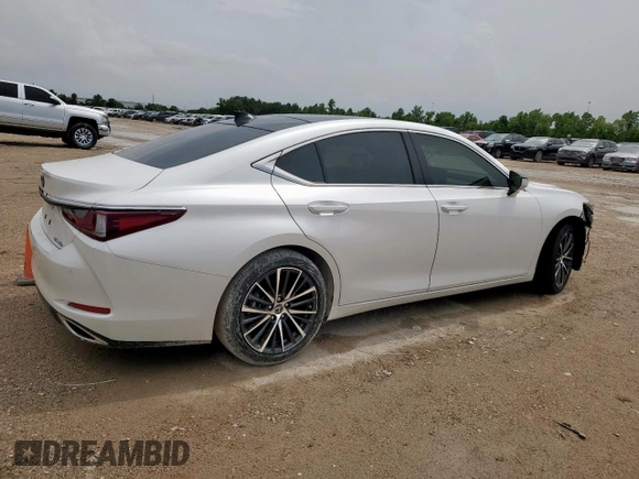 2023 Lexus ES 350 с VIN 58ADZ1B1XPU140020, выставлен на аукционе Copart как лот 62044125 с пробегом 7 251 миль миль и Списание • Salvage title. История ставок и продаж доступна на DreamBid. Изображение 3.