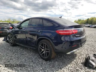 2019 Mercedes-Benz GLE 43 AMG with VIN 4JGED6EB6KA137492, listed as a Copart auction lot 55949455 with Not provided miles and Salvage title. Bid and sale history available at DreamBid. Image 2.