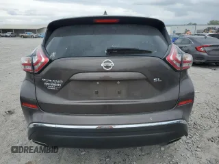 2016 Nissan Murano SL z VIN 5N1AZ2MG2GN141044, wystawiony jako Copart lot #53510865 z przebiegiem Nie podano mil oraz Szkoda całkowita • Salvage title. Historia ofert i sprzedaży dostępna na DreamBid. Obrazek 6.