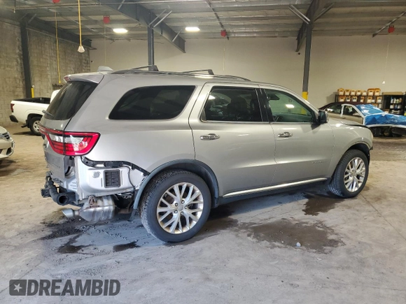 2015 Dodge Durango Citadel с VIN 1C4RDJEG0FC772142, выставлен на аукционе Copart как лот 61495275 с пробегом 197 736 миль миль и Списание • Salvage title. История ставок и продаж доступна на DreamBid. Изображение 3.