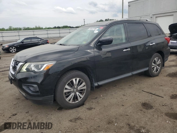 2017 Nissan Pathfinder SL with VIN 5N1DR2MM2HC668677, listed as a Copart auction lot 54633705 with 111,498 mi miles and Clean Title. Bid and sale history available at DreamBid. Image 1.