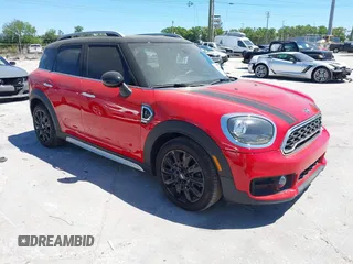 2019 MINI Countryman Cooper S with VIN WMZYT3C55K3E97750, listed as a IAAI auction lot 41844596 with 34,871 mi miles and . Bid and sale history available at DreamBid. Image 1.