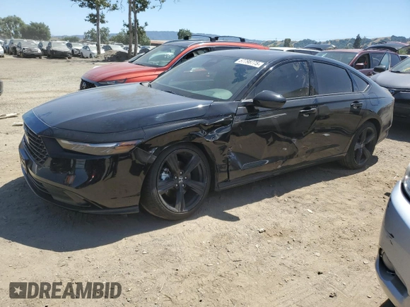 2024 Honda Accord Sport-L with VIN 1HGCY2F7XRA071060, listed as a Copart auction lot 57798775 with 37,078 mi miles and Salvage title. Bid and sale history available at DreamBid. Image 1.