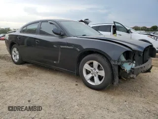 2013 Dodge Charger SE with VIN 2C3CDXBG8DH594427, listed as a Copart auction lot 51694035 with 155,023 mi miles and Salvage Title. Bid and sale history available at DreamBid. Image 4.