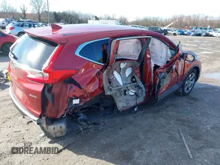 2018 Honda CR-V EX-L with VIN 2HKRW2H89JH660523, listed as a IAAI auction lot 41877280 with 51,261 mi miles. Bid and sale history available at carsss.com. Image 4.