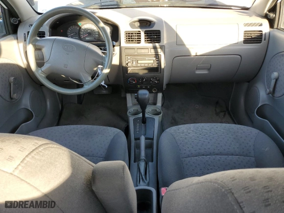2005 Kia Rio with VIN KNADC125656373469, listed as a Copart auction lot 78943144 with 88,398 mi miles and Salvage Title. Bid and sale history available at carsss.com. Image 8.