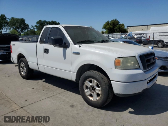 2006 Ford F-150 XL with VIN 1FTRF12236NA49053, listed as a Copart auction lot 53958585 with 170,284 mi miles and Salvage title. Bid and sale history available at DreamBid. Image 4.