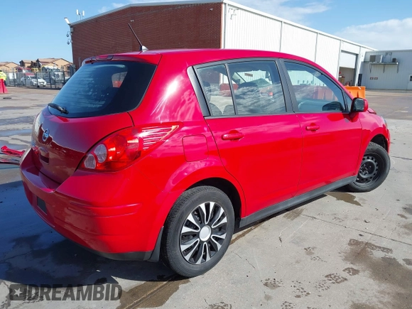 2010 Nissan Versa 1.8 S with VIN 3N1BC1CP2AL387348, listed as a IAAI auction lot 41698393 with 171,822 mi miles. Bid and sale history available at carsss.com. Image 4.