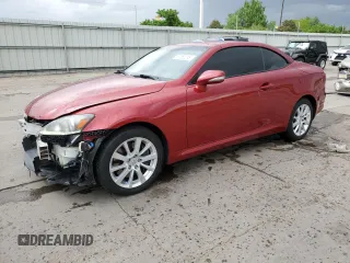 2011 Lexus IS 350 C with VIN JTHFE2C25B2505784, listed as a Copart auction lot 57262215 with 100,669 mi miles and Salvage title. Bid and sale history available at DreamBid. Image 1.