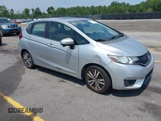 2015 Honda Fit EX-L z VIN 3HGGK5H85FM701060, wystawiony jako IAAI lot #42424843 z przebiegiem 150 152 mil mil oraz . Historia ofert i sprzedaży dostępna na DreamBid. Obrazek 1.