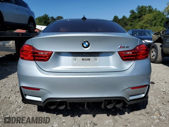 2015 BMW M4 with VIN WBS3R9C54FK329921, listed as a Copart auction lot 68893473 with 115,329 mi miles. Bid and sale history available at carsss.com. Image 6.