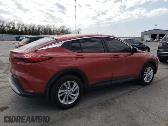 2024 Buick Envista Preferred with VIN KL47LAE24RB148525, listed as a Copart auction lot 48876825 with 14,153 mi miles and Salvage Title. Bid and sale history available at DreamBid. Image 3.