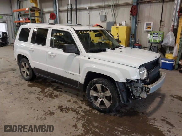 2017 Jeep Patriot High Altitude with VIN 1C4NJPFA6HD137833, listed as a IAAI auction lot 41644862 with 138,799 mi miles and . Bid and sale history available at carsss.com. Image 1.