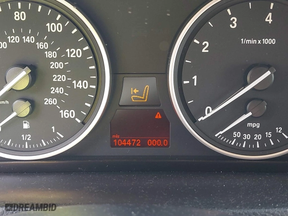 2011 BMW X5 35i with VIN 5UXZV4C53BL403476, listed as a IAAI auction lot 41820844 with 104,472 mi miles. Bid and sale history available at carsss.com. Image 7.