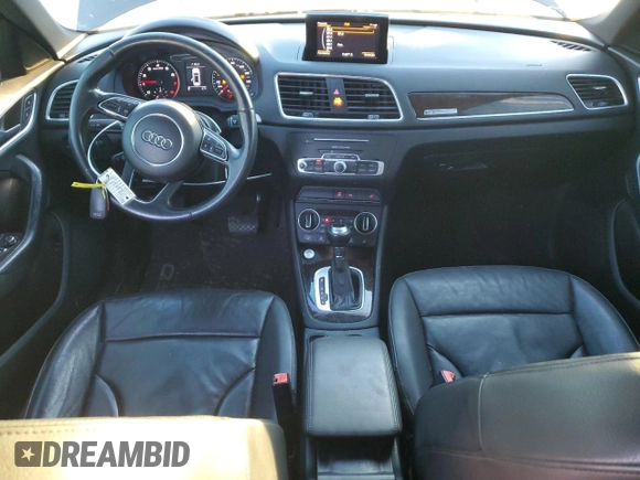 2016 Audi Q3 Premium Plus with VIN WA1EFCFS2GR012956, listed as a Copart auction lot 77747174 with 14,411 mi miles and Salvage Title. Bid and sale history available at carsss.com. Image 8.