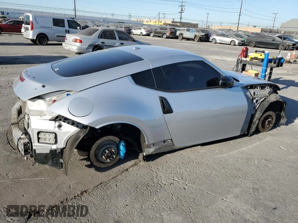 2017 Nissan 370Z with VIN JN1AZ4EH7HM951674, listed as a Copart auction lot 85955914 with Not Provided miles and Salvage Title. Bid and sale history available at carsss.com. Image 3.