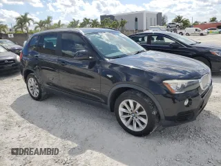 2016 BMW X3 sDrive28i with VIN 5UXWZ7C54G0R31576, listed as a Copart auction lot 50885685 with 94,750 mi miles and Clean Title. Bid and sale history available at DreamBid. Image 4.