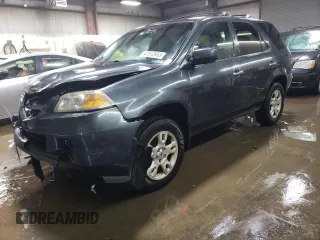 2004 Acura MDX Touring Pkg RES w/Nav with VIN 2HNYD18974H557015, listed as a Copart auction lot 41513955 with 202,736 mi miles and Salvage Title. Bid and sale history available at carsss.com. Image 1.