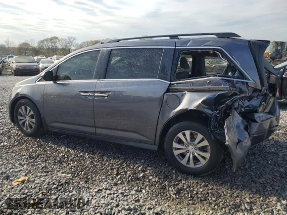 2016 Honda Odyssey EX-L with VIN 5FNRL5H63GB038127, listed as a Copart auction lot 51094595 with 171,408 mi miles and Salvage Title. Bid and sale history available at carsss.com. Image 2.