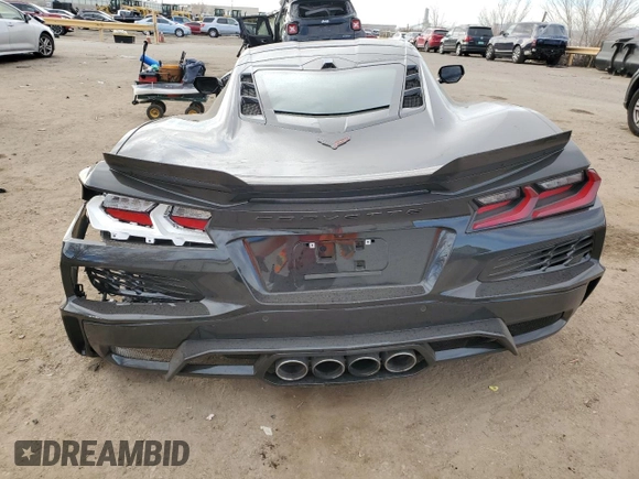 2025 Chevrolet Corvette 1LZ with VIN 1G1YD2D36S5600639, listed as a Copart auction lot 86425904 with 463 mi miles and Salvage Title. Bid and sale history available at DreamBid. Image 6.