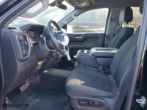 2020 Chevrolet Silverado 1500 LT with VIN 3GCUYDED1LG292402, listed as a Copart auction lot 44575375 with 33,714 mi miles and Salvage Title. Bid and sale history available at carsss.com. Image 7.