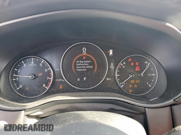 2024 Mazda CX-50 S Select with VIN 7MMVABAM1RN212213, listed as a Copart auction lot 57335615 with 11,371 mi miles and Salvage title. Bid and sale history available at DreamBid. Image 9.