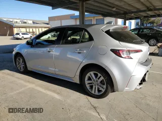 2019 Toyota Corolla Hatchback SE with VIN JTNK4RBE1K3018899, listed as a Copart auction lot 46933695 with 68,196 mi miles and Salvage Title. Bid and sale history available at carsss.com. Image 2.