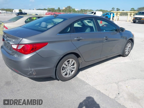 2012 Hyundai Sonata GLS with VIN 5NPEB4AC7CH436500, listed as a IAAI auction lot 40739512 with 133,902 mi miles. Bid and sale history available at carsss.com. Image 4.