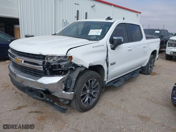 2019 Chevrolet Silverado 1500 LT with VIN 3GCPWCEK0KG209908, listed as a IAAI auction lot 41528342 with 73,742 mi miles. Bid and sale history available at carsss.com. Image 2.