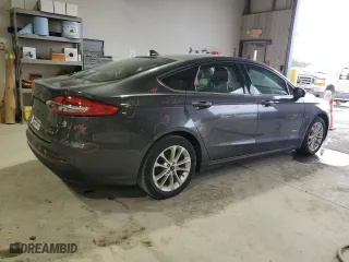 2019 Ford Fusion Hybrid SE with VIN 3FA6P0LU3KR121568, listed as a Copart auction lot 49860905 with 115,220 mi miles and Salvage Title. Bid and sale history available at carsss.com. Image 3.