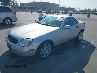 2000 Mercedes-Benz SLK 230 Kompressor with VIN WDBKK47F5YF160242, listed as a IAAI auction lot 42549078 with 81,288 mi miles and . Bid and sale history available at DreamBid. Image 2.