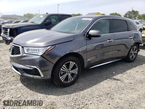 2018 Acura MDX with VIN 5J8YD3H38JL008775, listed as a Copart auction lot 54273925 with 104,233 mi miles and Salvage title. Bid and sale history available at DreamBid. Image 1.