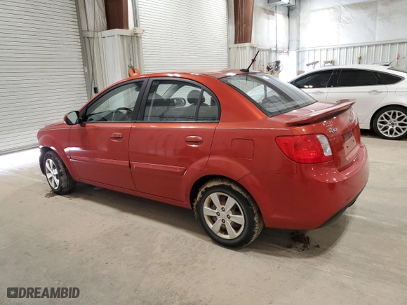 2010 Kia Rio LX with VIN KNADH4A37A6631415, listed as a Copart auction lot 51009625 with 99,611 mi miles and Non Repairable. Bid and sale history available at carsss.com. Image 2.