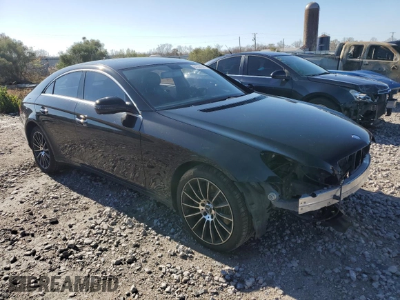 2009 Mercedes-Benz CLS-Class 5.5L with VIN WDDDJ72X89A153353, listed as a Copart auction lot 82364384 with 246,412 mi miles and Salvage Title. Bid and sale history available at carsss.com. Image 4.