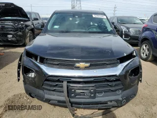 2021 Chevrolet TrailBlazer LS with VIN KL79MMS26MB082616, listed as a Copart auction lot 52893395 with 47,175 mi miles and Salvage Title. Bid and sale history available at carsss.com. Image 5.