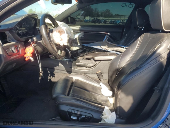 2015 BMW 4 Series 435i xDrive with VIN WBA3R5C53FK189597, listed as a Copart auction lot 45807065 with 105,313 mi miles and Salvage Title. Bid and sale history available at carsss.com. Image 7.